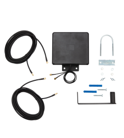 Антенна 4G MIMO Вега (2 кабеля 50 Ом 5 м, с разъемами SMA в комплекте) до 10 км от БС REXANT 34-0902