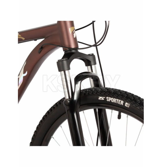 Велосипед FOXX 29" ATLANTIC красный, алюминий, размер 22 (173947 29AHD.ATLANTIC.22RD5) 