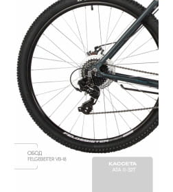 Велосипед FOXX 29" ATLANTIC синий, алюминий, размер 18