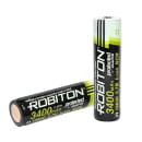 Аккумулятор Li-ion 18650 (Pan. NCR18650B) PC1 3.6V 3400mAh без защиты плоский контакт GoPower 00-00015349 (00-00015349) 