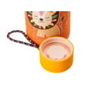 Бутылка стекло/пластмасса для питья "Зверюшки" в текстильном чехле 300 мл/17 см 30556739 (30556739) 