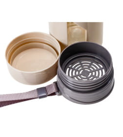 Бутылка стекло/пластмасса для питья "Запасливая" 800 мл 30556675