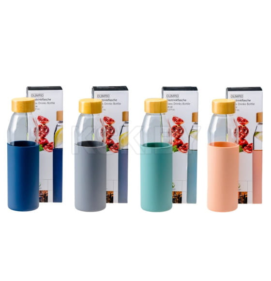 Бутылка стеклянная для питья 550 мл/6,6х22,5 см YDB01-01 (YDB01-01) 