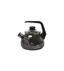Чайник сферический "Iseberg" 2,0 л (мокрый асфальт, со свистком) Vitross 1RA12