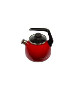 Чайник сферический "Bon appetit" 3,0 л (вишневый со свистком) Vitross 1RC12