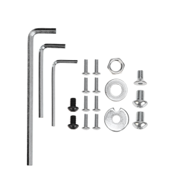 Кронштейн для двух мониторов 13"-32", одно колено настольный REXANT 38-0356