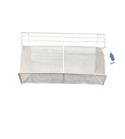 Органайзер настенный из стали 28Х17Х13,5 см белый CY-0213W