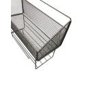 Органайзер настенный из стали 30х24х11,5 см черный CY-0222 (CY-0222) 