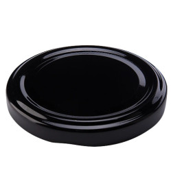 Крышка металлическая винтовая ТО-100 мм (упак.=10 шт) "Черная" Полинка