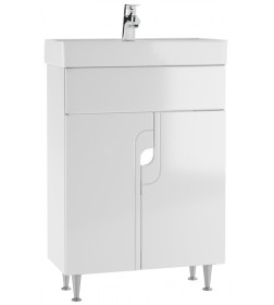 Тумба напольная Айсберг Лилия 60 под умывальник Como,Енисей DA2013T