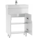 Тумба напольная Айсберг Лилия 60 под умывальник Como,Енисей DA2013T (DA2013T) 