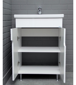 Тумба напольная Айсберг Лилия 60 под умывальник Como,Енисей DA2013T