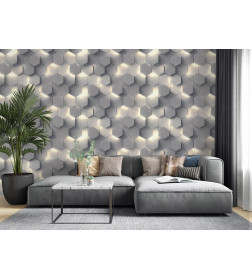 Обои Аспект Гексагон 70669-41