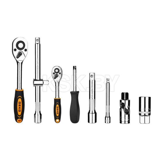 Набор головок и бит (72 предмета) DEKO DKMT72-1 (083-2007) 