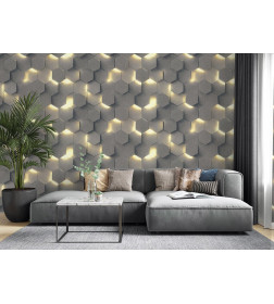 Обои Аспект Гексагон 70669-42