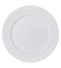 Тарелка десертная HoReCa "Mosaic" 17,5 см, 7" BYHP-70 WHITE стеклокерамика Lavenir