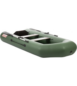Лодка Капитан 280Т зеленый Тонар