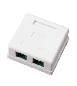 Розетка комбинированная RJ-11+RJ-45 о/у REXANT 03-0120