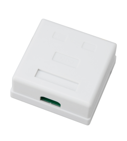 Розетка комбинированная RJ-11+RJ-45 о/у REXANT 03-0120