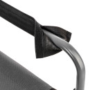 Кресло директорское с отк.стол 200 кг, поворотная спинка, серый/красн/черн (T-N-DC-07Т-PS-GRD) NISUS (T-N-DC-07T-PS-GRD) 