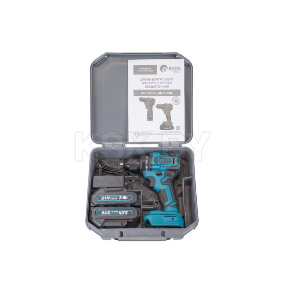 Дрель-шуруповерт аккумуляторная Edon AD-21CBL (Edon AD-21CBL) 