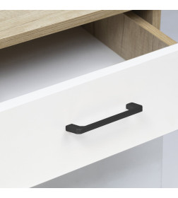 Ручка мебельная Vulkan-192,черный матовый