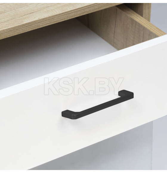 Ручка мебельная Vulkan-192,черный матовый (92268) 