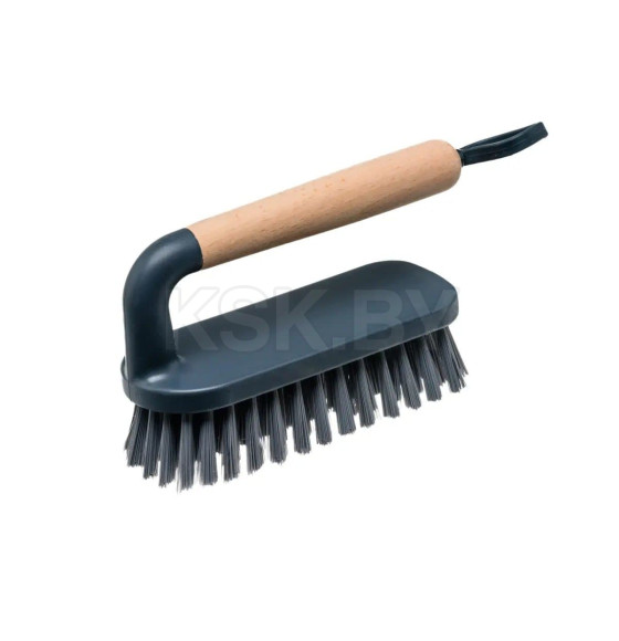 Щетка универсальная пластмассовая с деревянной ручкой 18,5х5,5х10,5 см HOME LINE BEL-014 (BEL-014) 