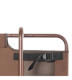 Кровать походная 140кг коричневый (N-BD630-98828-B) NISUS (пр-во Тонар)