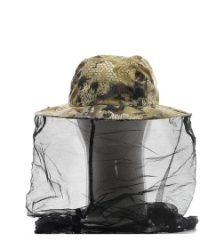 Панама МАСКИТ с сеткой хб цв. Кобра песок р. XL