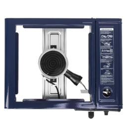 Плита газовая портат. в кейсе, горелка керамическая, с переходником (N-BDZ-155C-B) NISUS