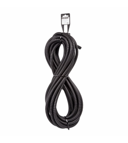 Труба автомобильная гофрированная ПП Ø 9,8 мм разрезная (бухта 10 м) REXANT 15-1010