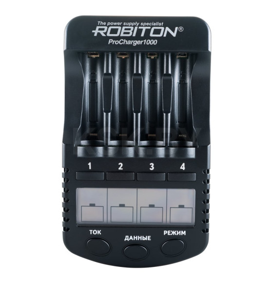 Зарядное устройство с дисплеем ROBITON ProCharger1000 БЛ11673 (БЛ11673) 