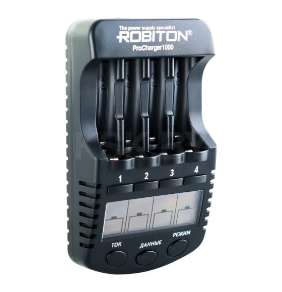 Зарядное устройство с дисплеем ROBITON ProCharger1000 БЛ11673 (БЛ11673) 