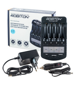 Зарядное устройство с дисплеем ROBITON ProCharger1000 БЛ11673