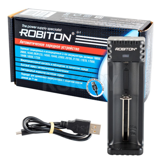 Зарядное устройство ROBITON Li-1 БЛ15095 (БЛ15095) 