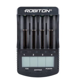 Зарядное устройство с дисплеем ROBITON MasterCharger Pro БЛ13613