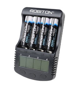 Зарядное устройство с дисплеем ROBITON MasterCharger Pro БЛ13613