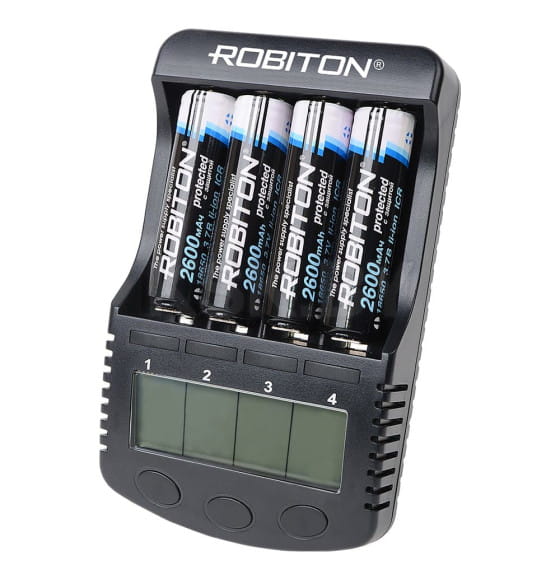 Зарядное устройство с дисплеем ROBITON MasterCharger Pro БЛ13613 (БЛ13613) 