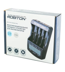 Зарядное устройство с дисплеем ROBITON MasterCharger Pro БЛ13613