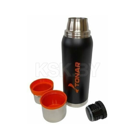 Термос (HS.TM-039) 1000ML черный (2 крышки-кружки) TONAR (HS.TM-039) 