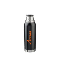 Термос (HS.TM-040) 1200ML черный (2 крышки-кружки) TONAR