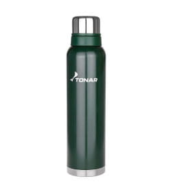 Термос (HS.TM-059-G) 1600ML с ситечком зеленый (2 крышки-кружки) TONAR