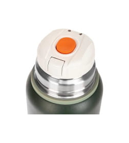 Термос (T-KD-7030-0.9) 900ML хаки (пробка-ситечко, крышка-кружка, ремешок) TONAR