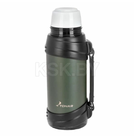 Термос (T-KD-938-2) 2000ML хаки (дополн.пласт.чашка, ручка) TONAR (T-KD-938-2) 