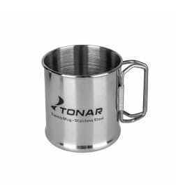 Кружка металлическая 300ML скл. ручки (T.TK-035-300) Тонар