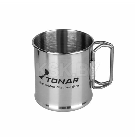 Кружка металлическая 300ML скл. ручки (T.TK-035-300) Тонар (T.TK-035-300 ) 
