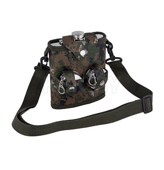 Набор (фляжка 540 мл + 2 стакана раскл.) (GT-2023-PT-18A) GT (GT-2023-PT-18A) 