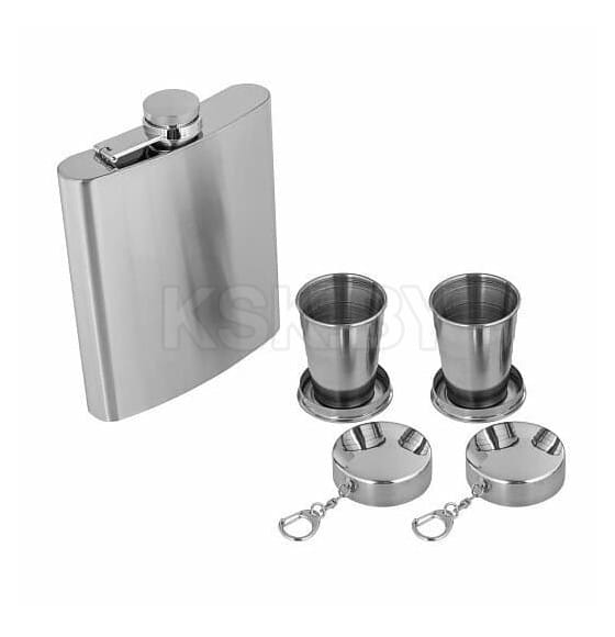 Набор (фляжка 540 мл + 2 стакана раскл.) (GT-2023-PT-18A) GT (GT-2023-PT-18A) 