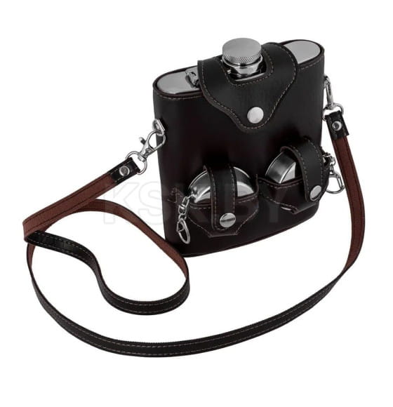 Набор (фляжка 540 мл + 2 стакана раскл.) (GT-2023-PT-18E) GT (GT-2023-PT-18E) 